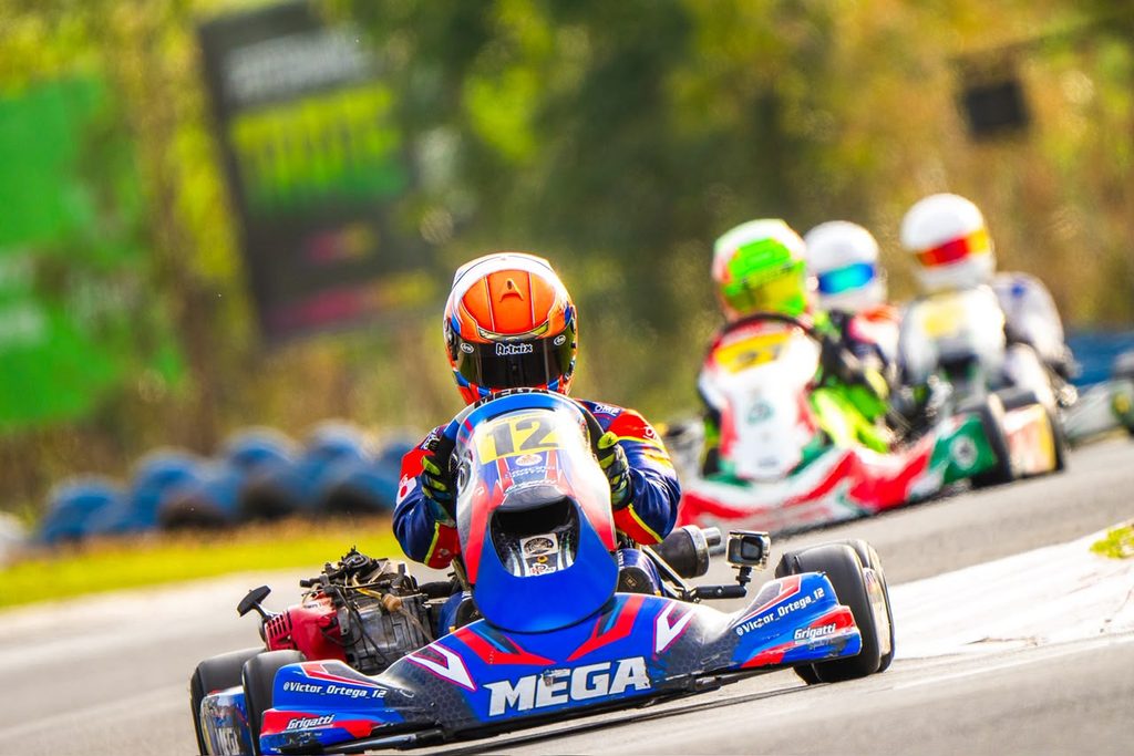 Victor Ortega acelera por título da F4 Novatos na final do Circuito Paulista de Kart