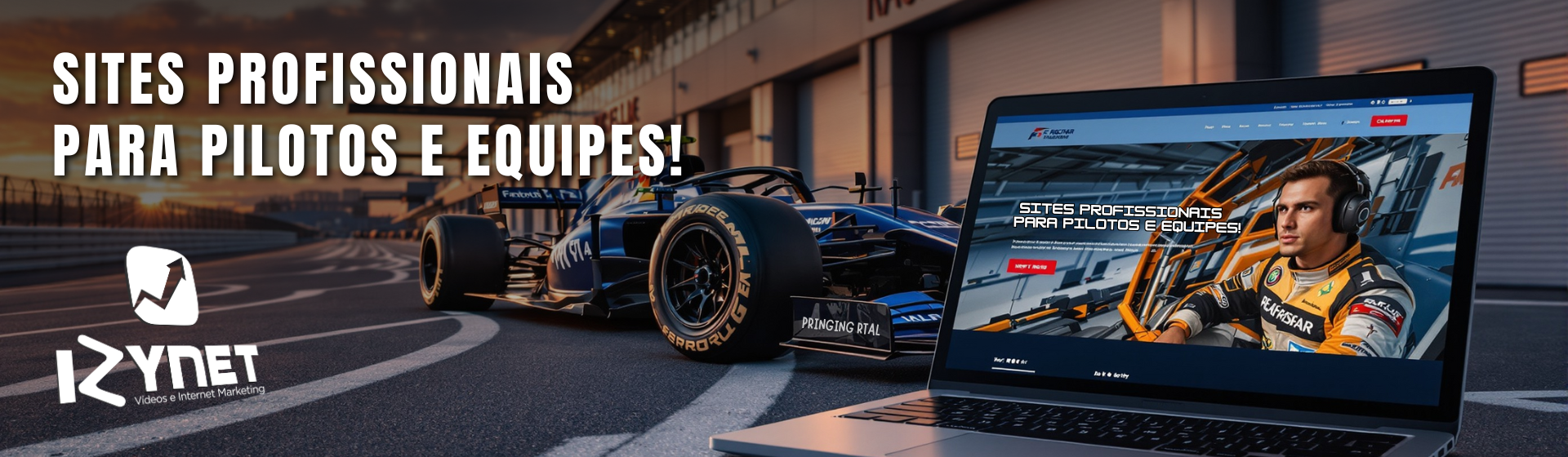 SITES PROFISSIONAIS PARA PILOTOS E EQUIPES!